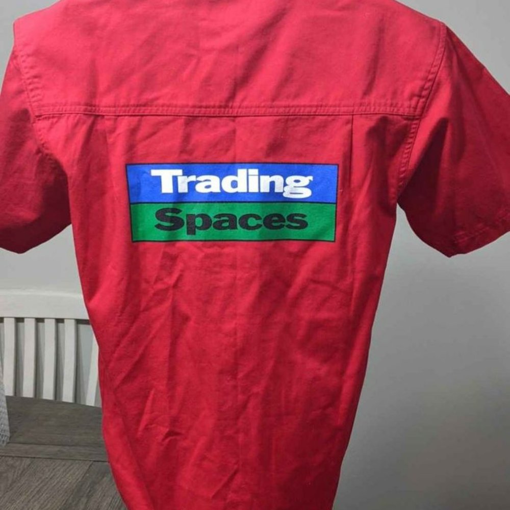 NWT Trading Spaces TLC Small Red Shirt
